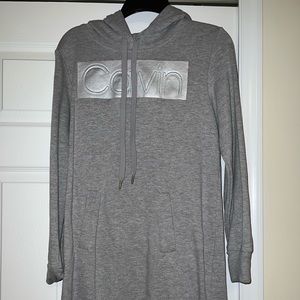 Calvin Klein Hooded Dress size medium